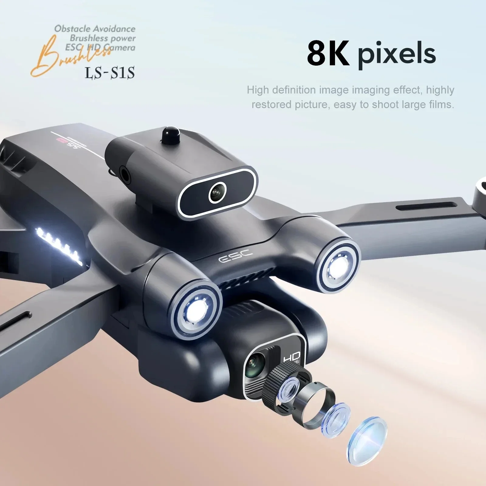New S1S 5G GPS Drone Camera 8K - Drone Camera With Gimbal review and price