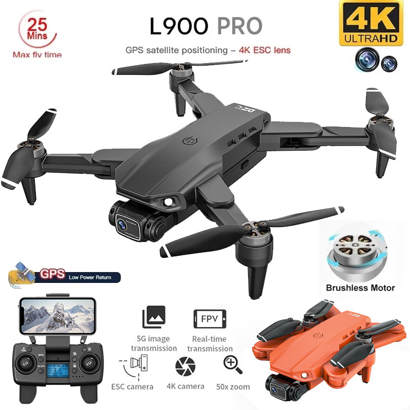 L900 Pro GPS Drone 4K Professi - Drone Camera Lens review and price