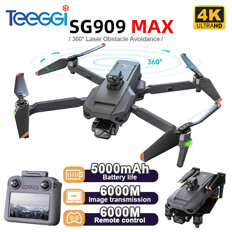 Teeggi SG909 MAX GPS Drone Wit - Drone Camera With Gimbal review and price