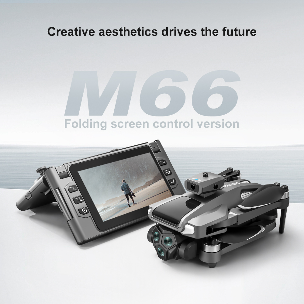 Foldable M66 RC Drone with 4.5 - Drone Camera With Gimbal review and price