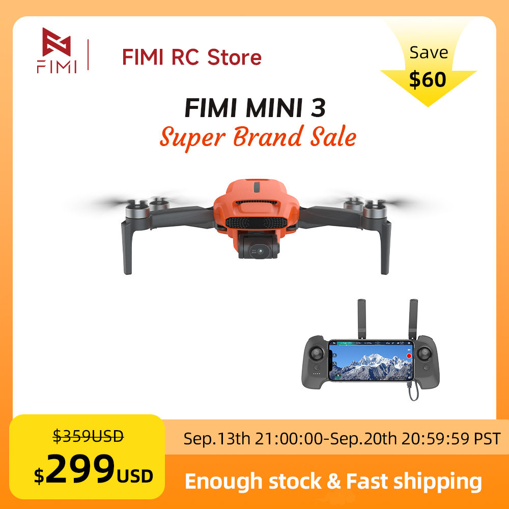 FIMI MINI 3 Camere Drone 4K 60 - Drone Camera With Gimbal review and price